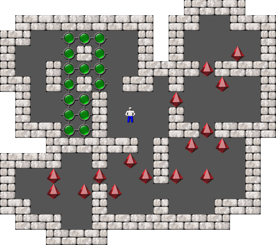 Sokoban Cargo Bay Deluxe level 53